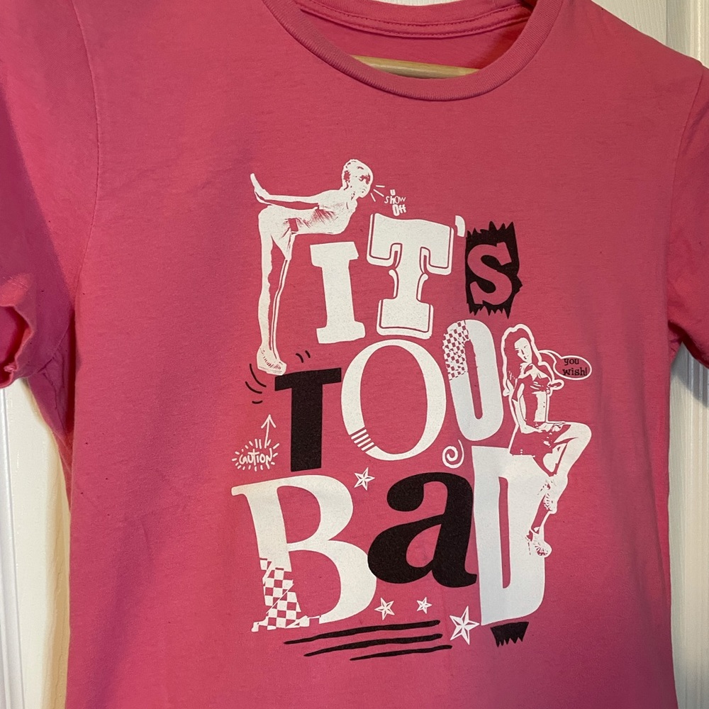 WWE Dolph Ziggler “It’s too bad…” pink tee sz L - Picture 2 of 5